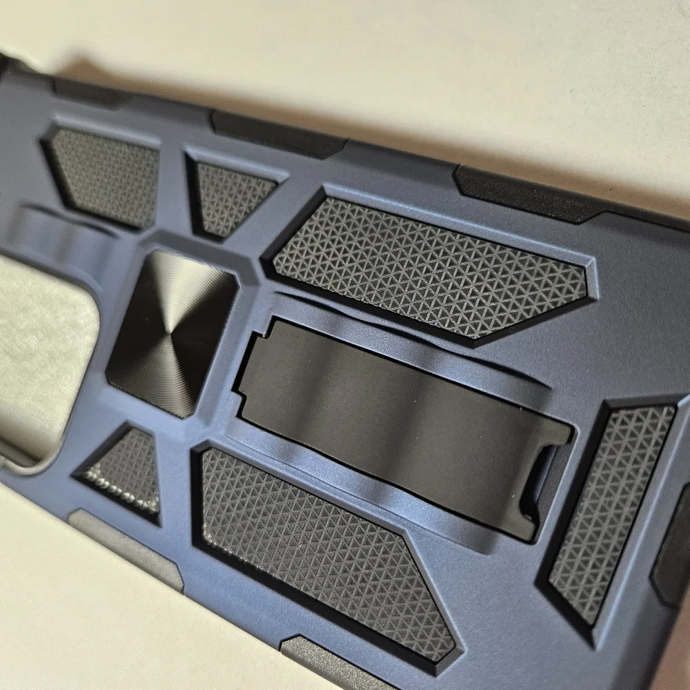 Samsung Galaxy S23‎ Ultra Rugged Blue and Black Phone Case